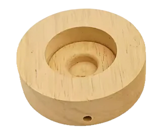 Wooden Base + LED